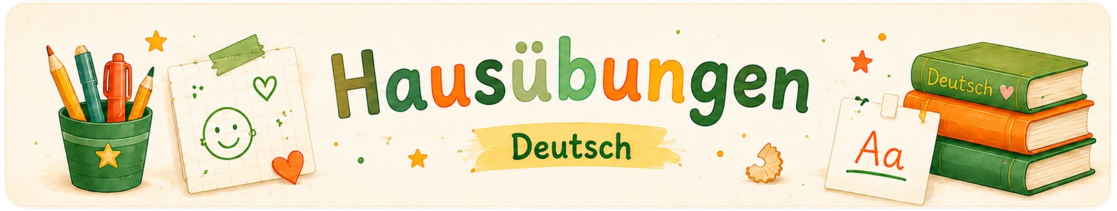 Hausübungen Deutsch
